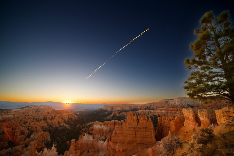تصویر روز ناسا: طلوع خورشید در Sunset Point
